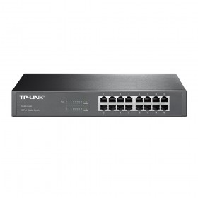 SWITCH (สวิตซ์) TP-LINK 16 PORT TL-SG1016D GIGABIT PORT