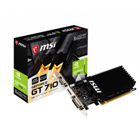 VGA (การ์ดแสดงผล) MSI GT 710 2GB 2GD3H-LP