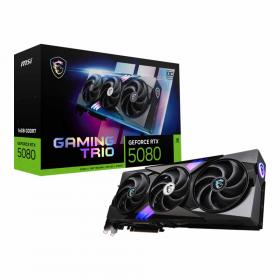 VGA (การ์ดแสดงผล) MSI GEFORCE RTX 5080 16G GAMING TRIO OC - 16GB GDDR7