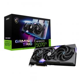 VGA (การ์ดแสดงผล) MSI GEFORCE RTX 5070 TI 16G GAMING TRIO OC - 16GB GDDR7
