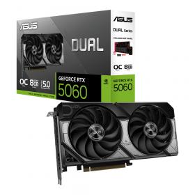 VGA (การ์ดแสดงผล) ASUS DUAL GEFORCE RTX 5060 8GB GDDR7 OC EDITION