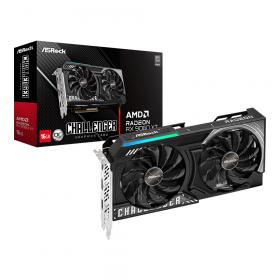 VGA (การ์ดแสดงผล) ASROCK AMD RADEON RX 9060 XT CHALLENGER 16GB OC - 16GB GDDR6 (RX9060XT CL 16GO)