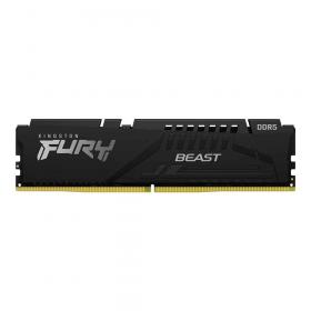 32GB (32GBx1) DDR5 5200MHz RAM (หน่วยความจำ) KINGSTON FURY BEAST DDR5 - AMD EXPO INTEL XMP CL40 BLACK KF552C40BB2-32