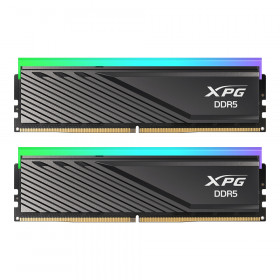 32GB (16GBx2) DDR5 6000MHz RAM (หน่วยความจำ) ADATA XPG LANCER BLADE RGB DDR5 - AMD EXPO INTEL XMP CL48 BLACK AX5U6000C4816G-DTLABRBK