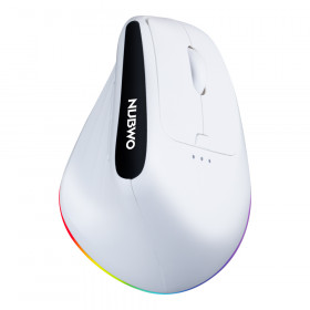 WIRELESS MOUSE (เมาส์ไร้สาย) NUBWO NMD09 - WHITE