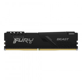 16GB (16GBx1) DDR4 3200MHz RAM (หน่วยความจำ) KINGSTON FURY BEAST DDR4 - INTEL XMP CL16 BLACK KF432C16BB1/16WP