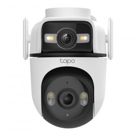 IP-CAMERA (ไอพีคาเมร่า) TP-LINK TAPO C545D (V1.0) - OUTDOOR DUAL LENS PAN/TILT SECURITY CAMERA