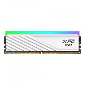 16GB (16GBx1) DDR5 6000MHz RAM (หน่วยความจำ) ADATA XPG LANCER BLADE RGB DDR5 - AMD EXPO INTEL XMP CL48 WHITE AX5U6000C4816G-SLABRWH