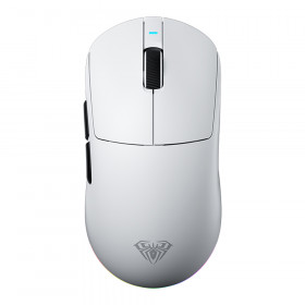 WIRELESS MOUSE (เมาส์ไร้สาย) AULA V9 PRO+ - WHITE