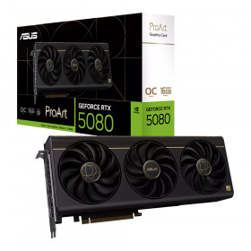 VGA (การ์ดแสดงผล) ASUS PROART GEFORCE RTX 5080 16GB GDDR7 OC EDITION